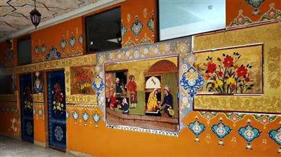 راهرو هتل سنتی ابن سینا اصفهان راهرو هتل سنتی ابن سینا اصفهان